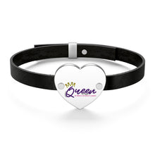 Load image into Gallery viewer, Queen Leather Bracelet